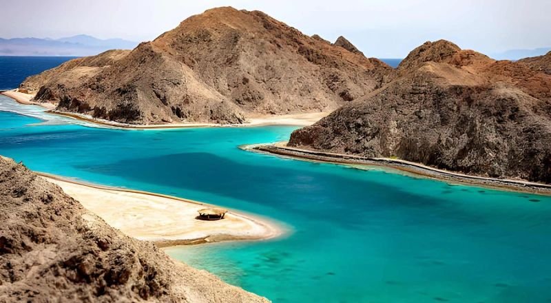 Snorkel en el Blue Hole, quad y camello en Dahab