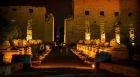 Espectáculo de luz y sonido en el templo de Karnak